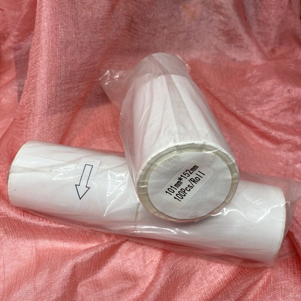 400 Thermal Bluetooth Shipping Label Rolls NWT